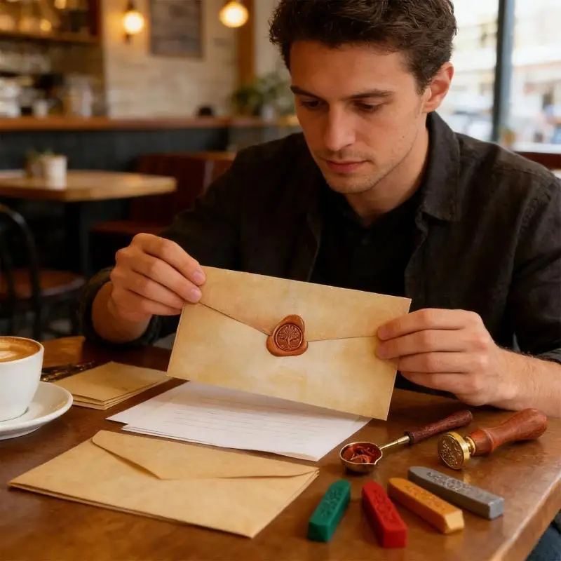 juego-papeleria-antigua-con-sobres-papel-carta-y-suministros-para-sellos-cera-para-invitaciones-boda-carta-33