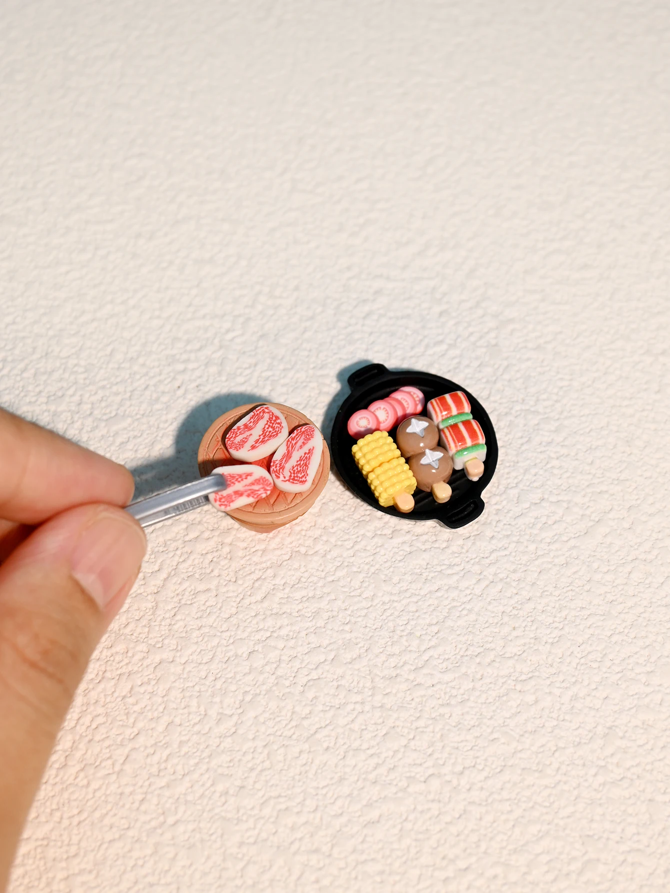 

A Miniature Barbecue Ornament, 1/6, 1/12 Dollhouse Dollhouse, Dollhouse Model House Accessories Decoration, Miniature Food Toys, Photography Props, Micro Landscape Ornaments, Gifts, Home Decor Items