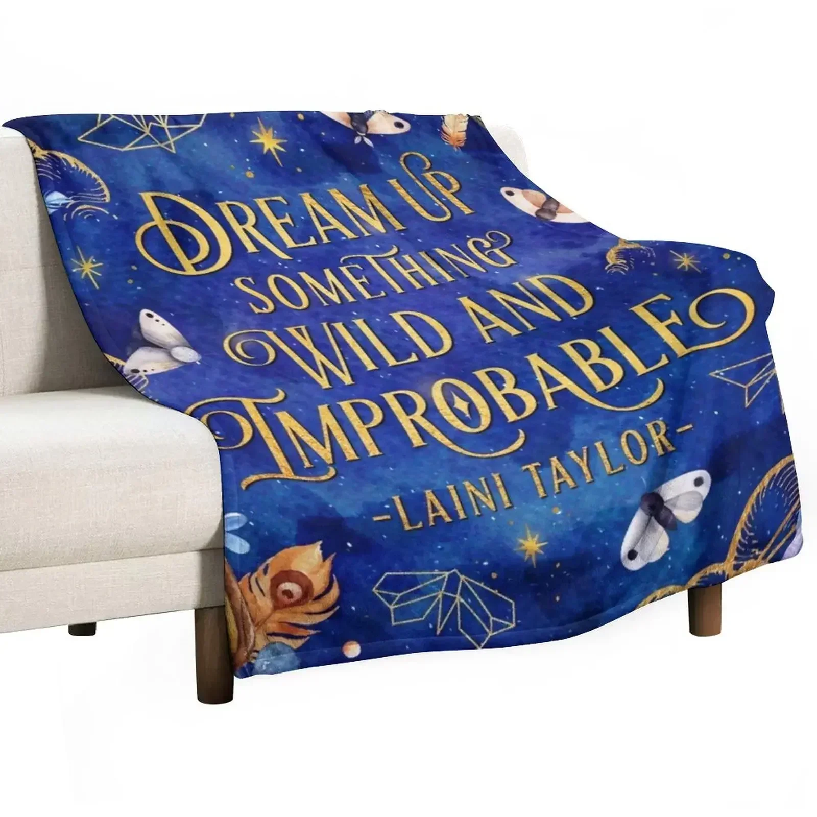 Dream up Throw Blanket manga warm winter Luxury Thicken for sofa Large Hairy Blankets