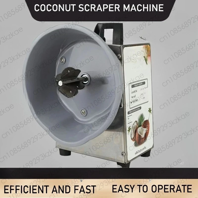Automatic Stainless Steel Electric Coconut Processing Machine Grater Coconut Meat Grinder Grinding Grating Scraper Machine