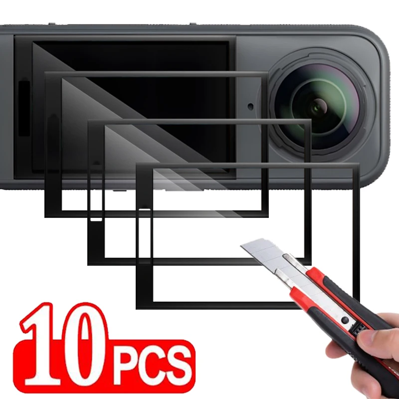 3D Curved Protective Film for Insta360 X5 Screen Protector Anti-scratch Films Cover Not Glass  for Insta 360 X5 Accessories