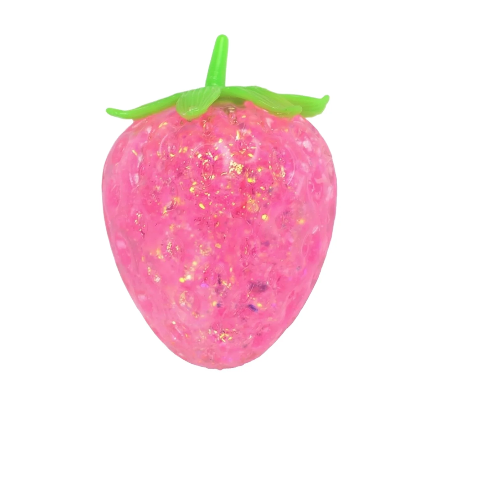 Taba Squishies Strawberry Fruit Squeeze Toys Kawaii Sticky Stress Fidget Toy Gift Perfect Desk Accessory for Kids Adults