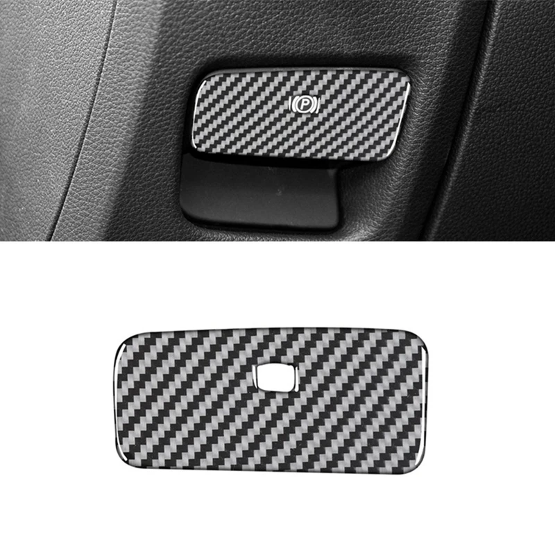 Electronic Handbrake Cover Car Electronic Handbrake Cover Parking Brake Release Trim Accessories For  Q7 2007-2015