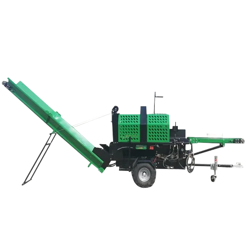 Divisor de toras hidráulico de alta qualidade, processador de lenha, máquinas silvicultura, bomba de motor de 1 ano de garantia para processamento de madeira de varejo