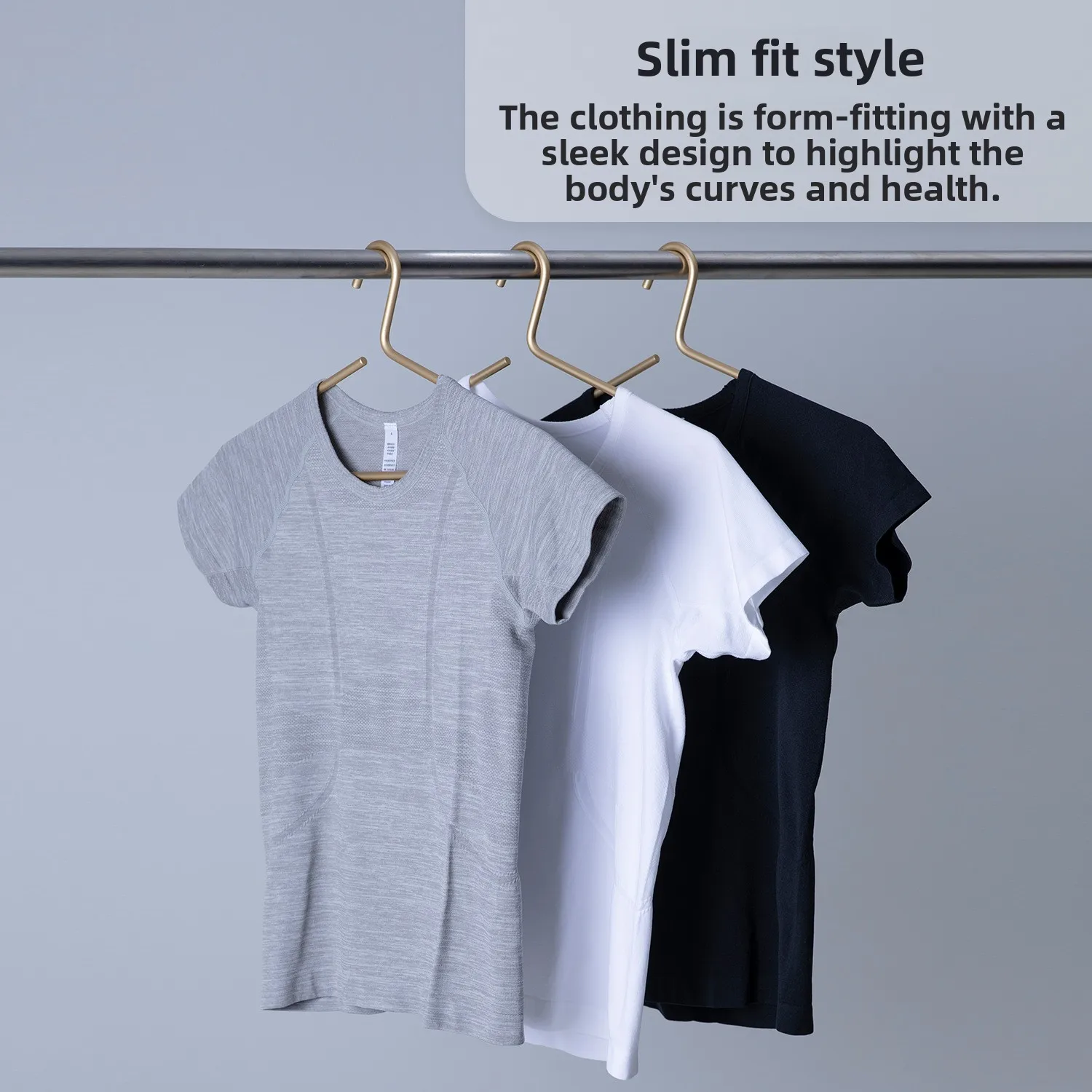 Top sportivo da yoga slim fit rotondo da donna Ne ort Sve Abbigliamento interno fitn traspirante con controllo della vita Sl Summer