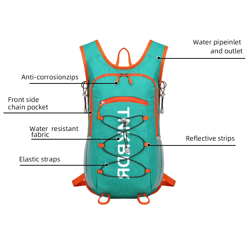 ThinkRider Bicycle Bike Bags Water Bag 20L Portable Waterproof Road Cycling Bag Outdoor Sport Climbing Pouch Hydration Backpack