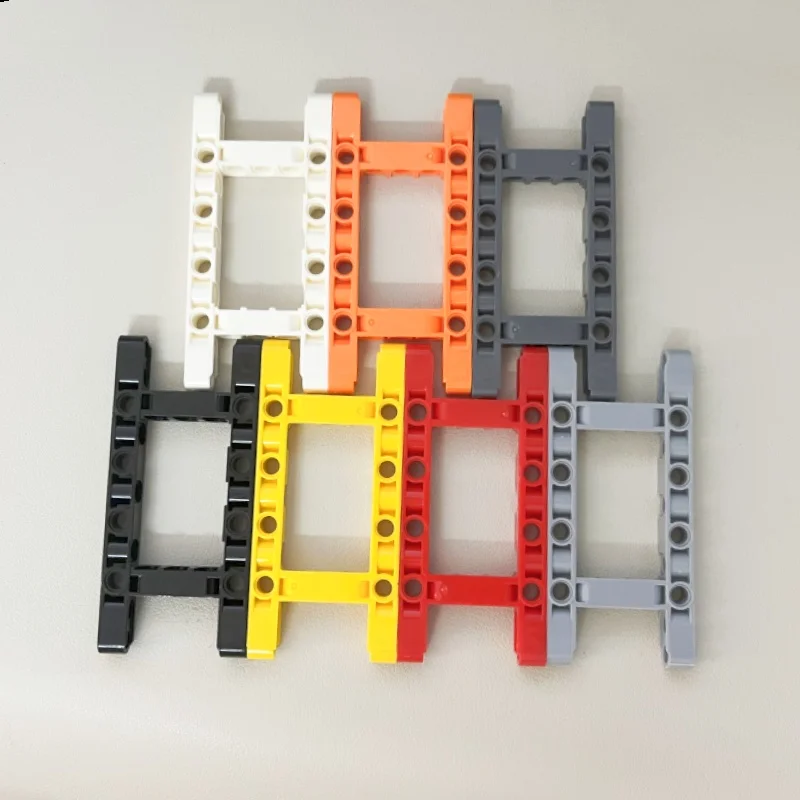 

10pcs 64178 Modified Frame Thick 5 x 11 Open Center Bricks Collection Bulk Modular Toys For Technical MOC DIY Buildings Blocks