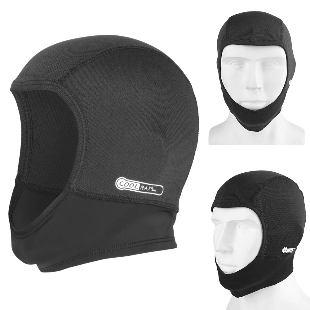 Soft Elasticity Sports Headgear Quickly Drying Out Motorcycle Helmet Inner Cap Breathable And Sweat Wicking Visor Sunscreen