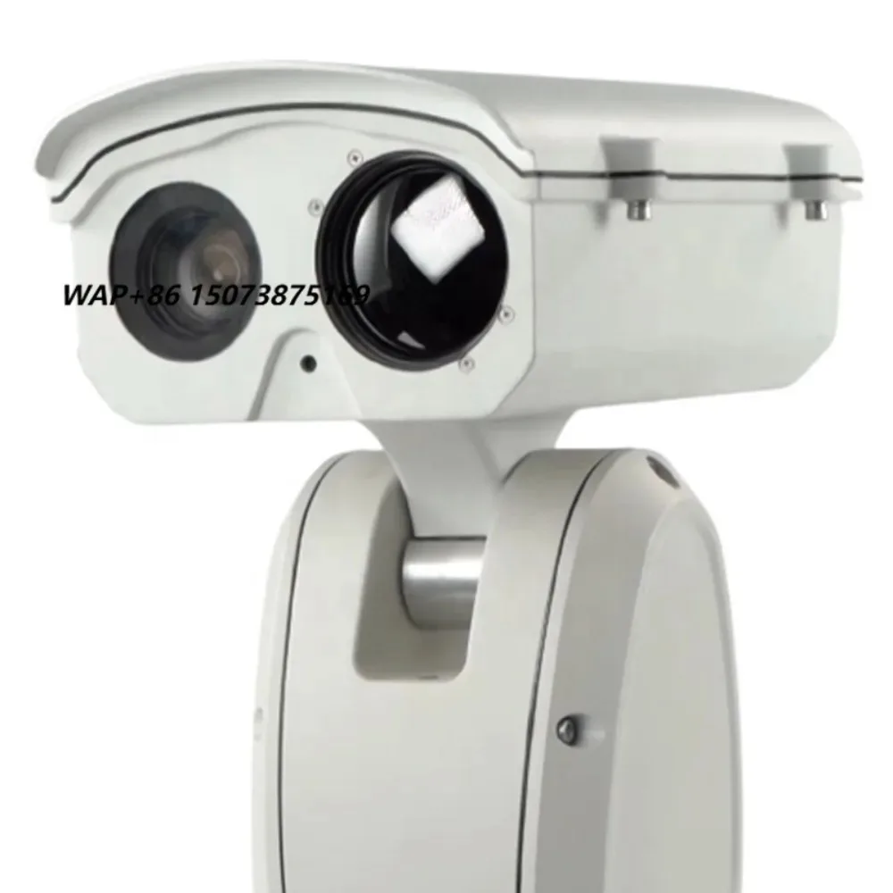 50mm 75mm 100mm Bi-spectrum Long Distance Infrared PTZ Thermal Imaging Daylight C for 2-3km Farm Perimeter Security