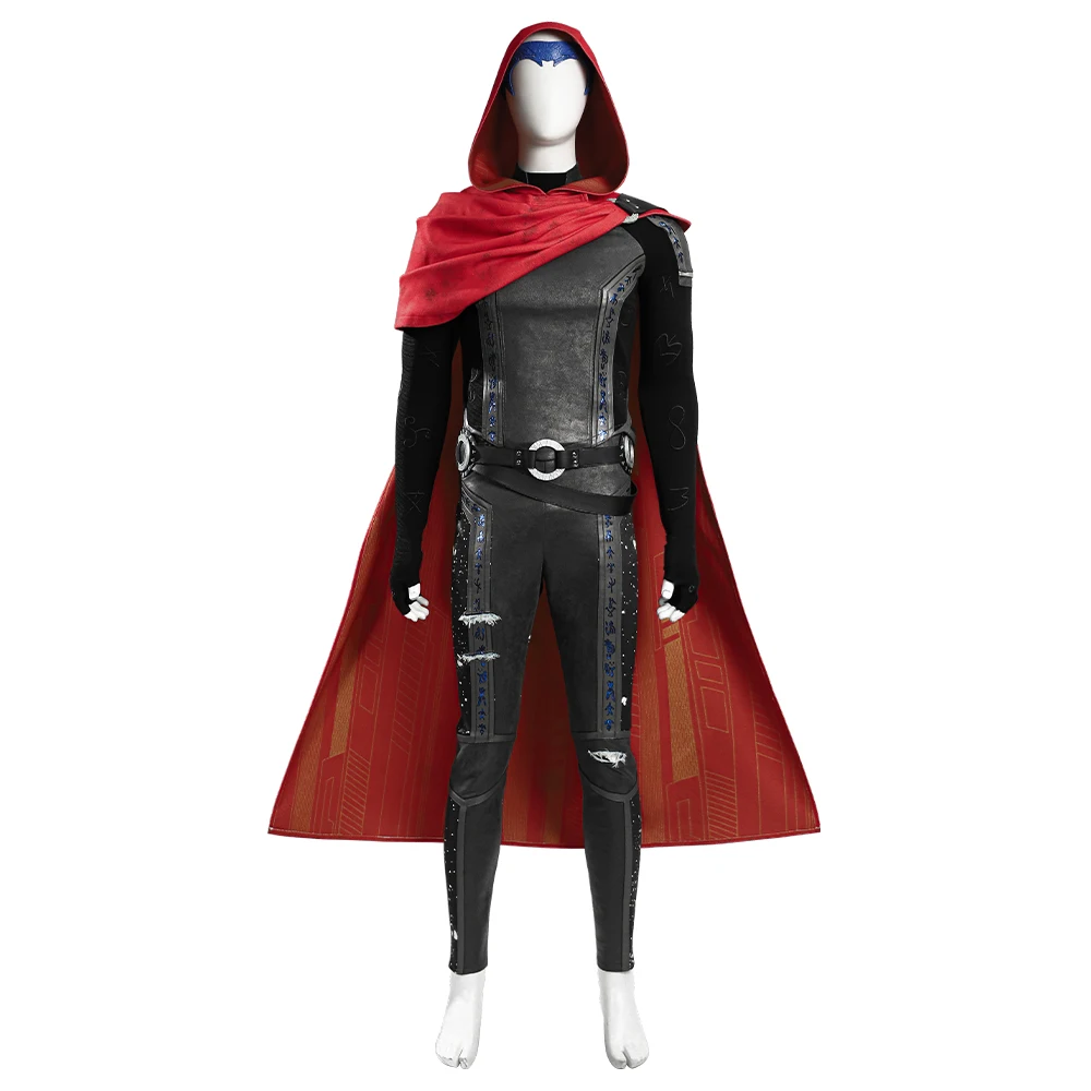 Agatha Cosplay All Along William Kaplan Costume Man's Top Pants with Cloak Headgear Outfit Billy Maximoff Halloween Party Dress