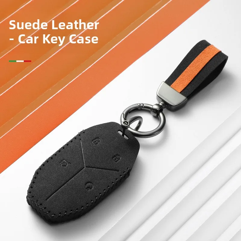 Suitable for BYD Fang Cheng Leopard5Key case for Leopard5Leopard Five Portable Premium Leopard8Leopard3Suede key case