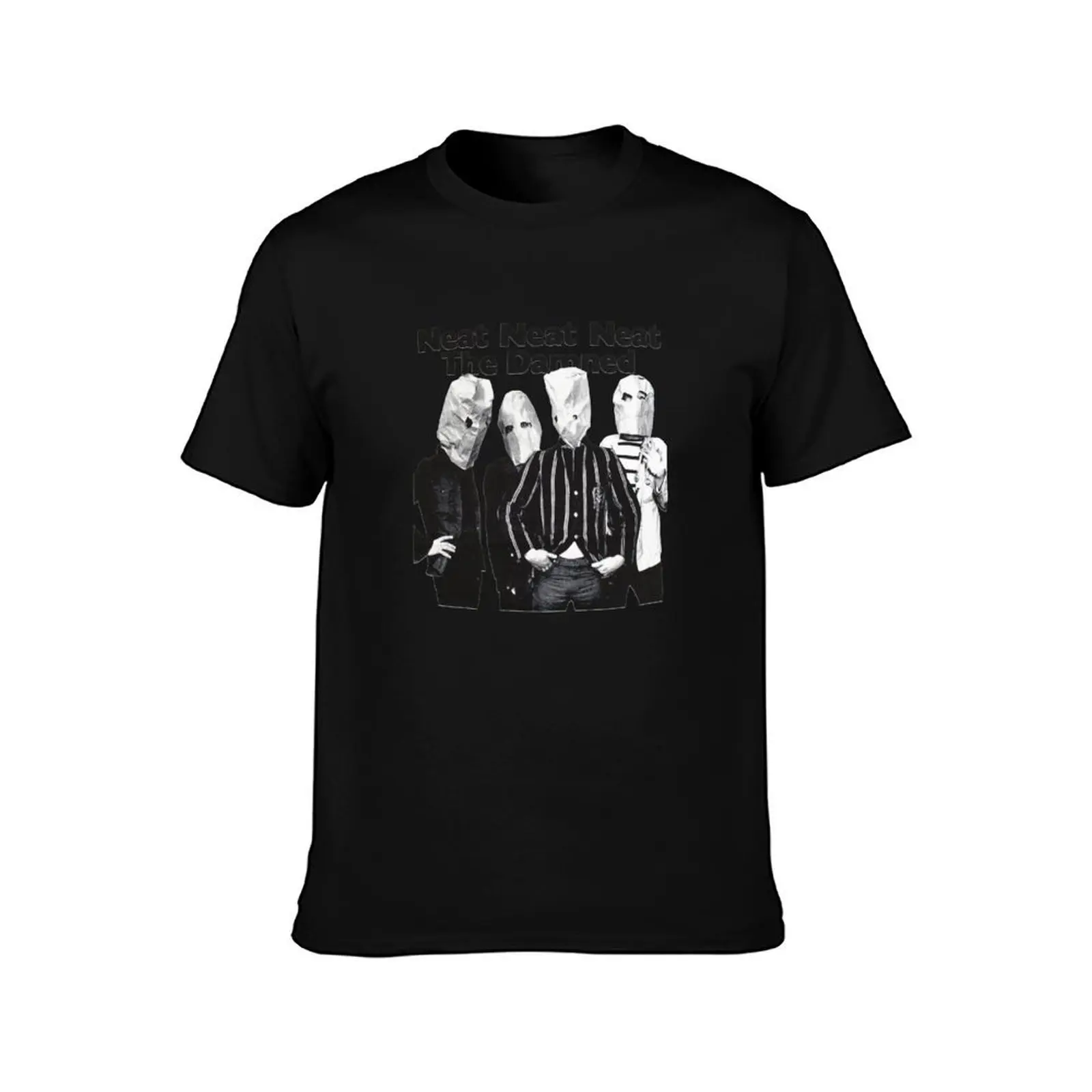 DISCONTINUED! The Damned Neat Neat Neat Clasic Fit T-Shirt Urban Style Print T-Shirt