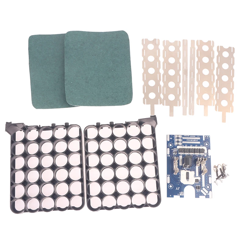 30 Cell 18650 Lithium Battery Shell PCB Charging Protection Circuit Board Boxes For Mak Li-ion Battery Housings