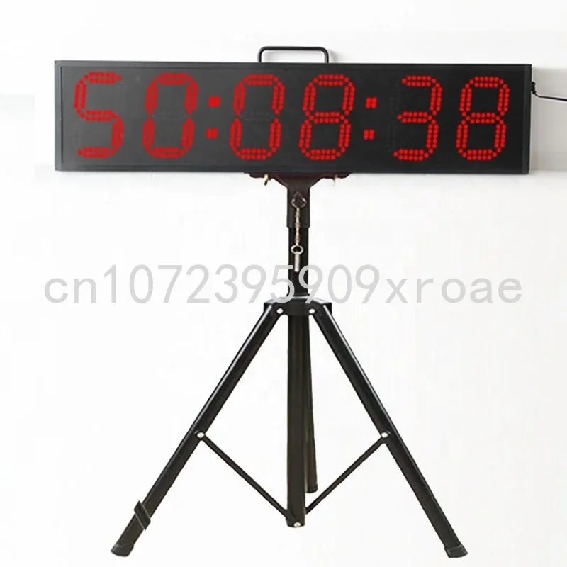 

LED training clock countdown, double-sided stopwatch, 6-digit LED outdoor competition clock (excluding suitcase and bracket)