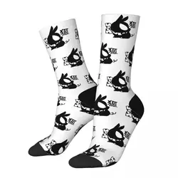 Autumn Winter Funny Women Men P-Chan Pig Kanji Ranma Socks Anime Manga Breathable Basketball Socks