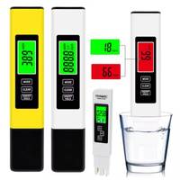 4 in 1 TDS PH Meter Digital Water Tester 0.01ph High Accuracy PH Meter 0-9990ppm Temperature TEMP PPM Tester