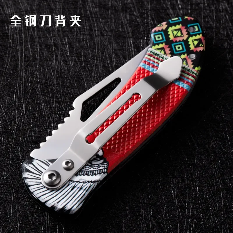 Stainless Steel Folding Knife Fillet Knife fishing boat fishing accessories with PP Handle Easy To Carry Camping Meat Cutting