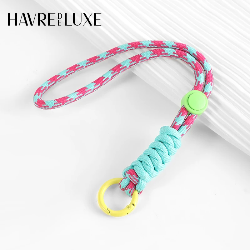 Tasche Lanyard für Long champ Mini Hand Eliminierung gewebte Farbe Seil Anhänger Hands eil Schlüssel anhänger Zubehör