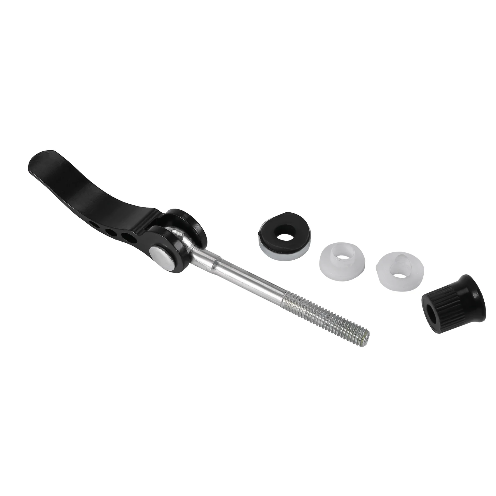 

Stable-Black Bicycle Quick Release Seat Post Clamp Binder 6 X 55Mm Rod