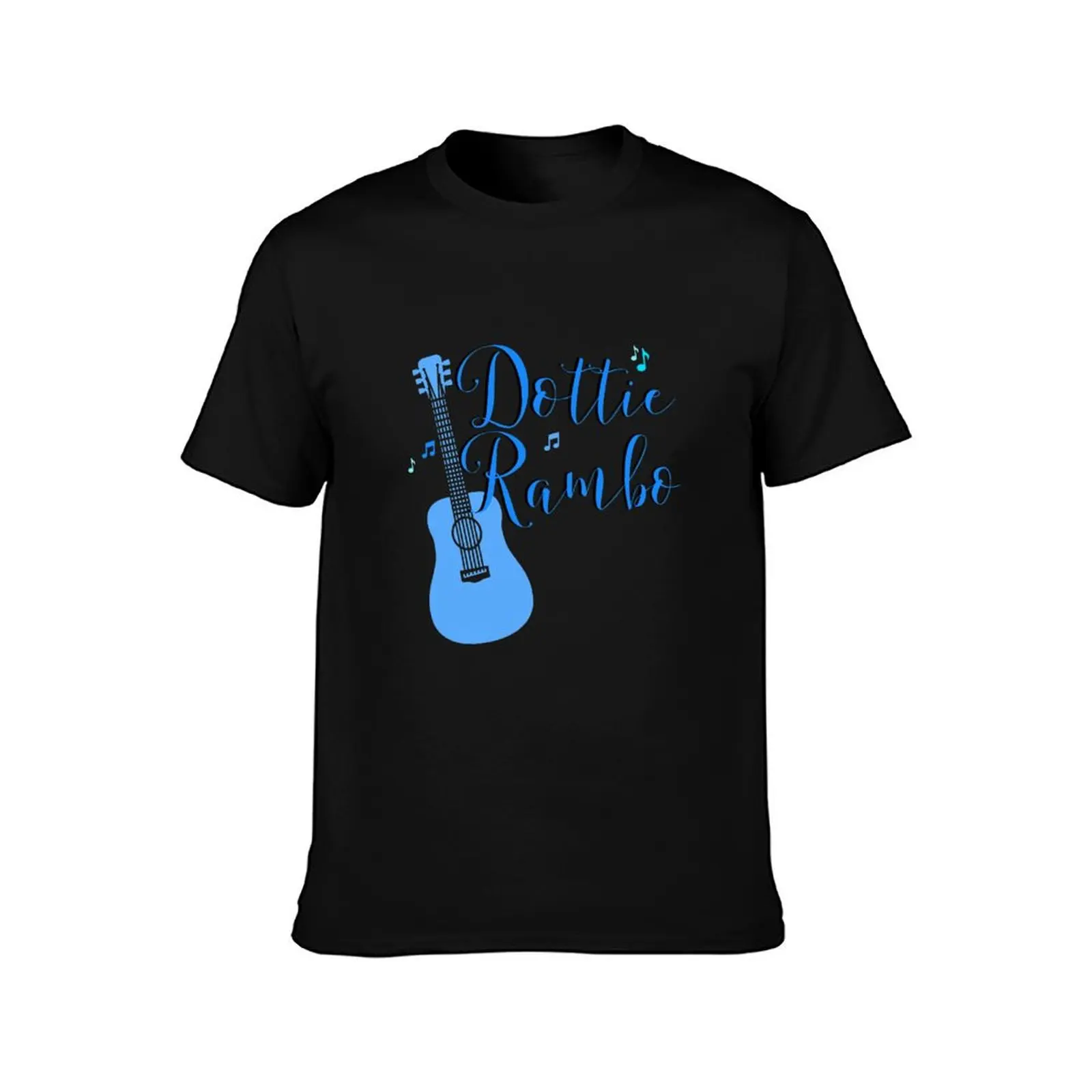 Dottie Rambo (Wording Blue) T-Shirt All Match Print Short Sleeve Top T-Shirt