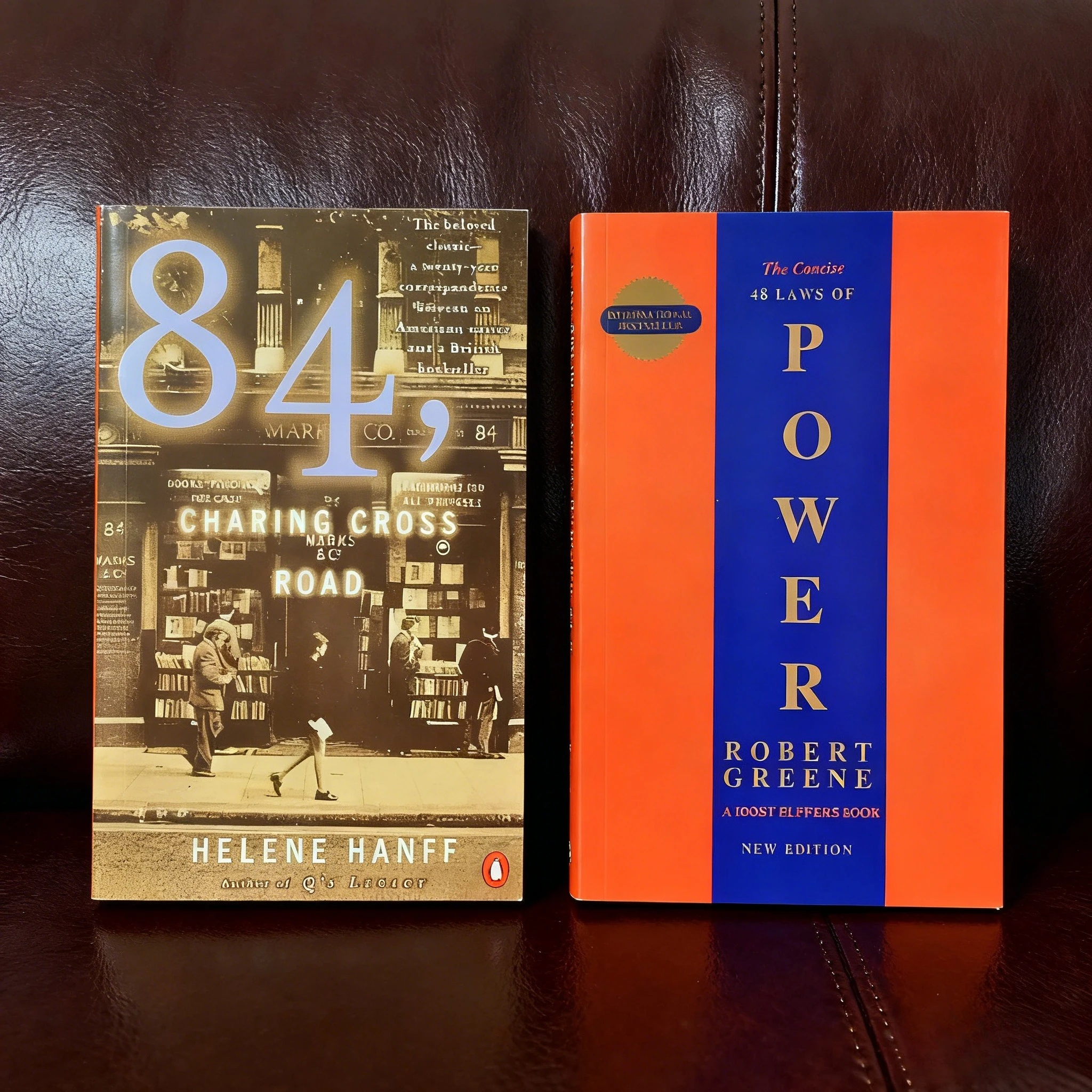

《The Concise 48 Laws Of Power》+《84 Charing Cross Road》The core law of power game A love letter to books to friendship to regrets