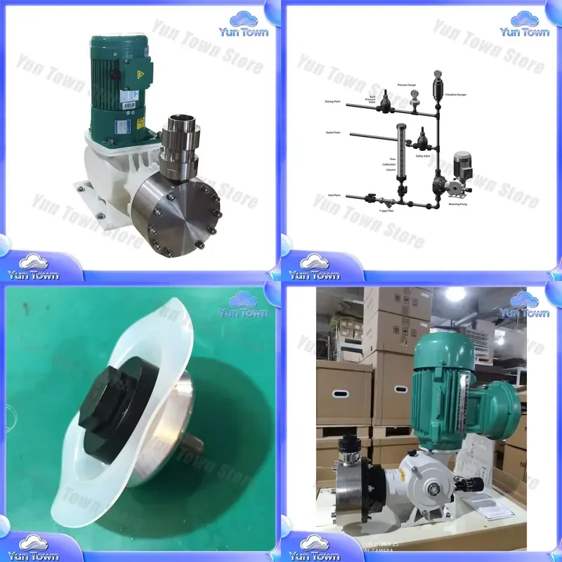500L ND2000 Motor Driven Dosing Pump for Chemical Dosing System with SS316 Pump Head for Industrial Water Treatment and
