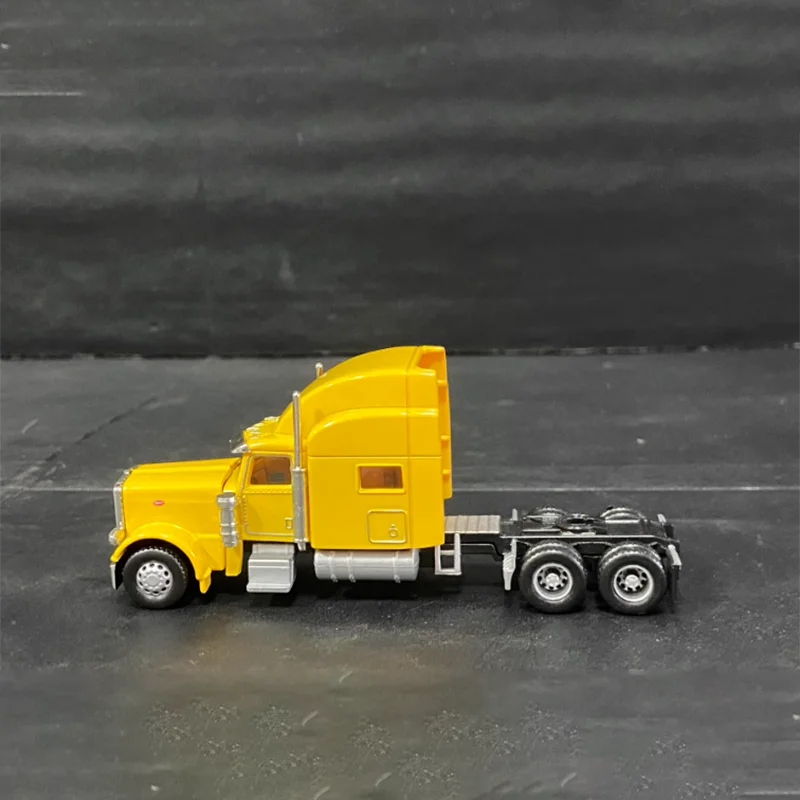 NORSCOT 1:87 Peterbilt 389 Heavy Truck Low Board Trailer Long Head Car Model No Retail Box Alloy Car Model Metal Vehicle Gifts