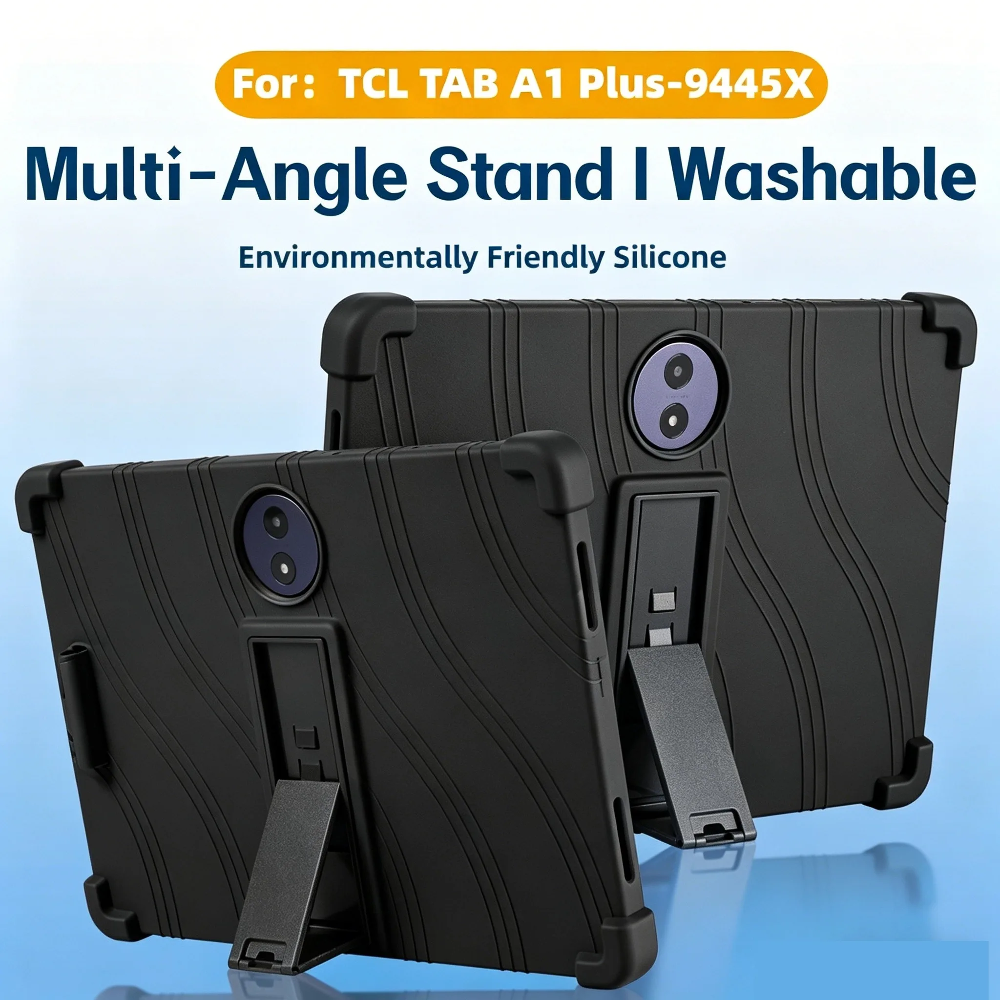 

Чехол для планшета TCL TAB A1 Plus 9445X, 12,2 дюйма, износостойкий, ударопрочный силиконовый защитный чехол со встроенной подставкой