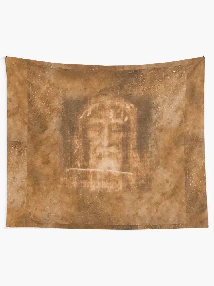 The Shroud of Turin Holy Face Crucifix Cross Jesus Passion 101 OA Tapestry Mushroom Aesthetic Home Decor Decor Home Tapestry