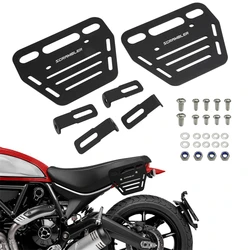 For Ducati Scrambler 620 800 Saddlebag Support Racks Luggage Side Rack Mounting Bracket Holder Classic Urban Enduro Sixty2 Icon