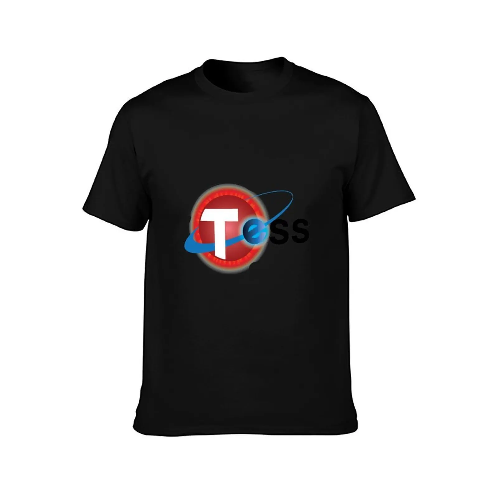 Transiting Exoplanet Survey Satellite (TESS) Mission Logo T-Shirt, Summer Casual Cotton Tee, Oversized Streetwear Tops