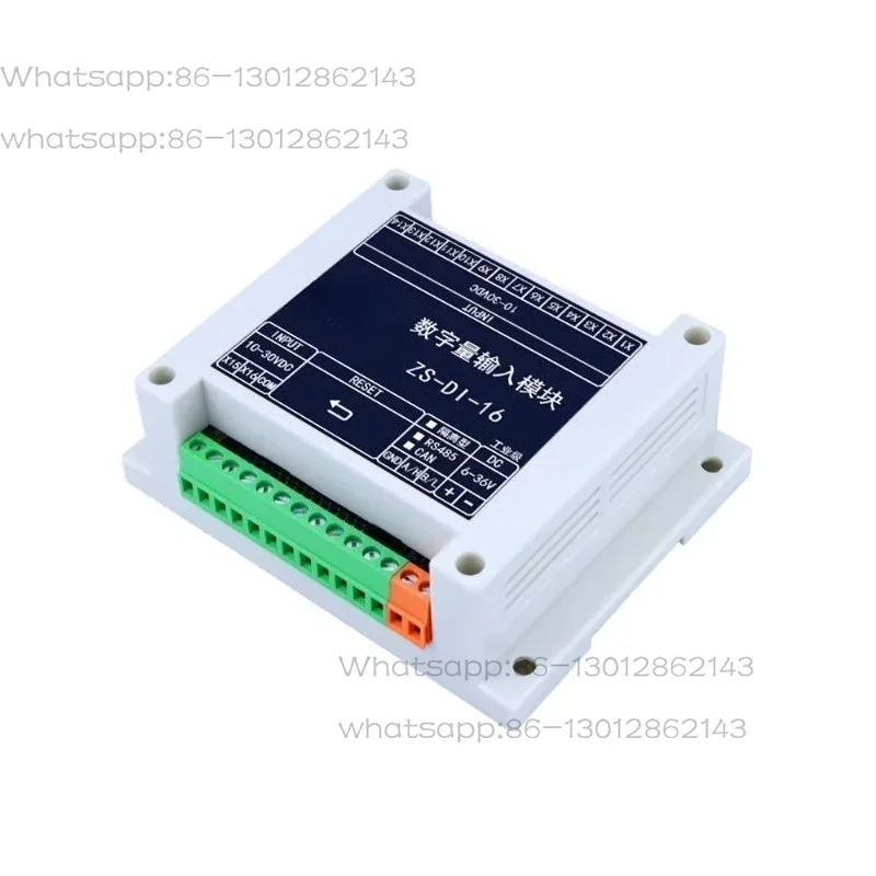 16-channel Switch Digital Acquisition Module 485 Communication Switch Input IO Expansion Board PLC Control Board Relay