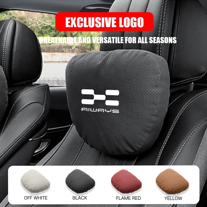

For Aiways u5 Key Case Cover Cup floor mats parts Logo U6 2025 Accessories Car Headrest Pillow Neck Car Neck Pillow Waist Pillow
