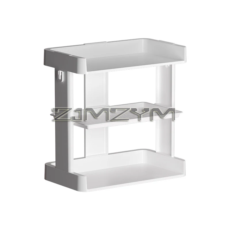 Multi-Function Spice Storage Rack, Desktop Organizer, Tempero Prateleira, Cozinha, Banheiro, Creative Household Item, 3 Camadas