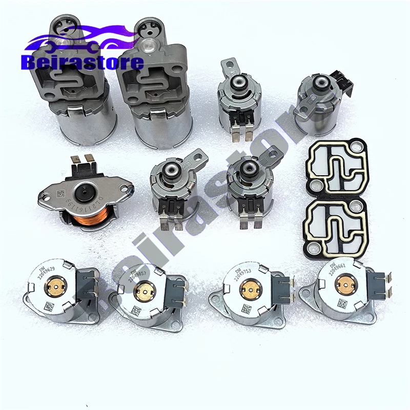 Original DQ250 02E DSG 6 Speed Transmission Valve Body Solenoids Kit 02E325025AJ 02E321371E For VW Audi Seat Touran Golf Passat