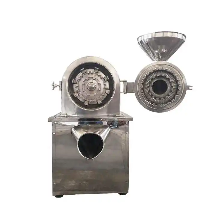 

Ginger Salt Cocoa Bean Chocolate Powder Grinder Pin Mill Pulverizer Machine Hammer Mill Milling Sugar Powder Grinding Machine