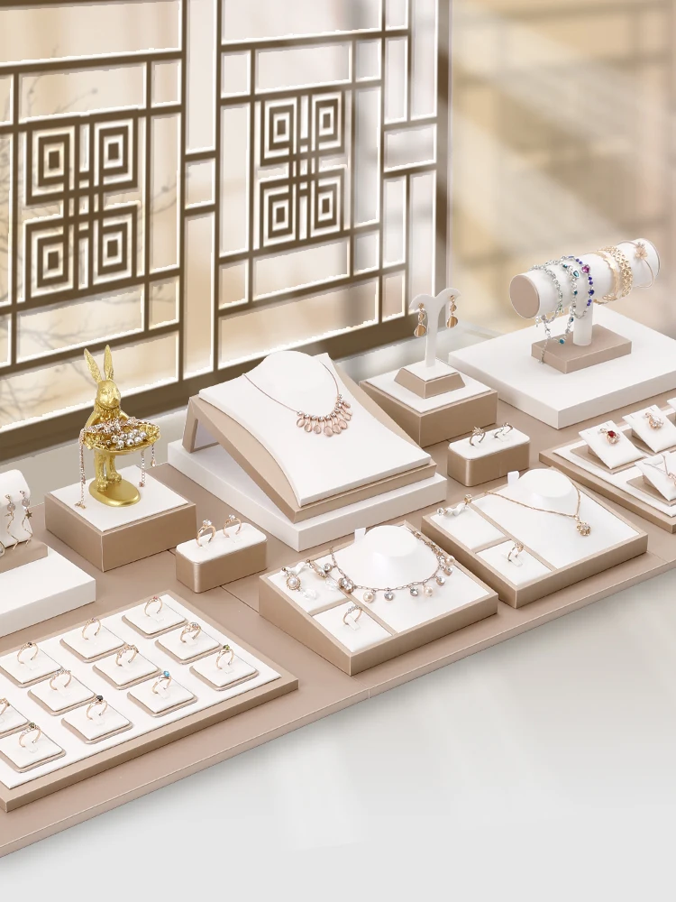 Drop Earrings Hanging Display Stand Rack Organizer Jewelry Counter Ear Studs Holder Tray Shop Stall Presentation Window Showcase