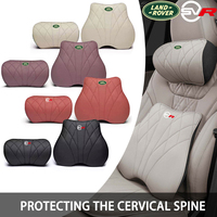 Car Headrest Memory Foam Lumbar Support Pillow Waist Cushion Auto Seat Pad For Landrover SVR Velar Discovery Defender Freelander