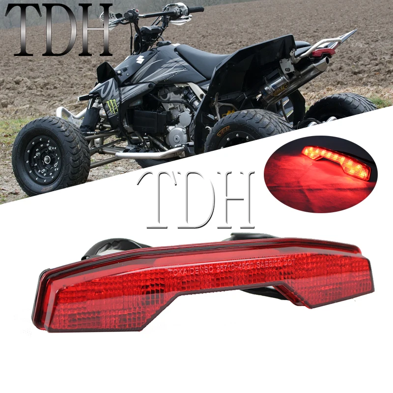 

LED Brake Taillight Red Rear Tail Light for Suzuki LTR450 LTR 450 400 LTR400 ATV Quadsport Taillamp Assembly Running Tail Lamp