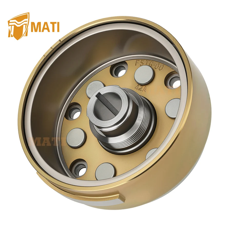 

M MATI Flywheel Rotor for Yamaha YFZ450 2004-2009 2012-2013 5TG-81450-00-00 5TG-81450-01-00