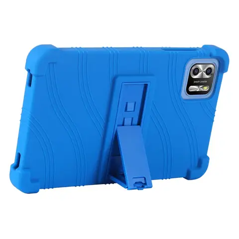 Case For  PRITOM Tronpad B8 / NEWISION VOLENTEX L8 Case 8 inch  Tablet Safe Shockproof Silicone Stand Cover