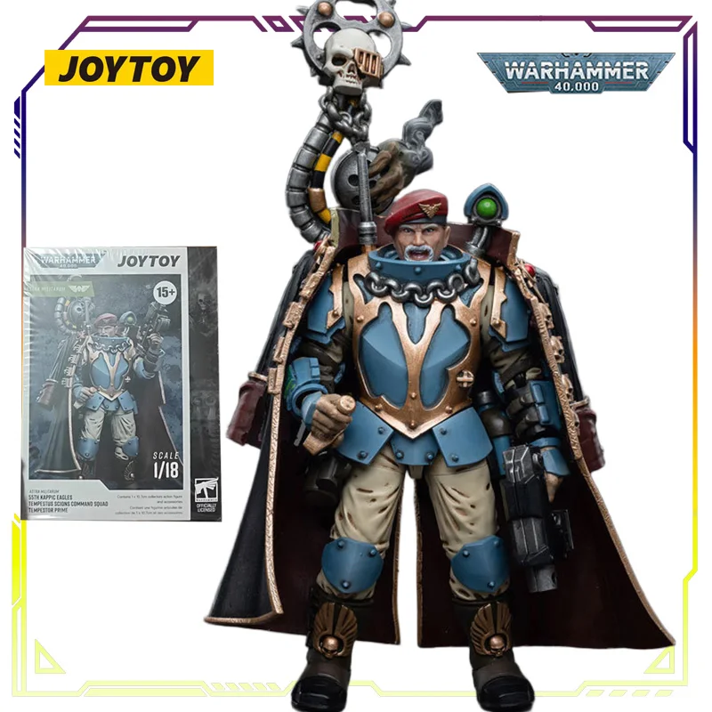 JOYTOY Original Warhammer 40K série Star Realm armée tempête Zhongsi équipe de commandement figurine modèle jouets modèle cadeaux pour les garçons