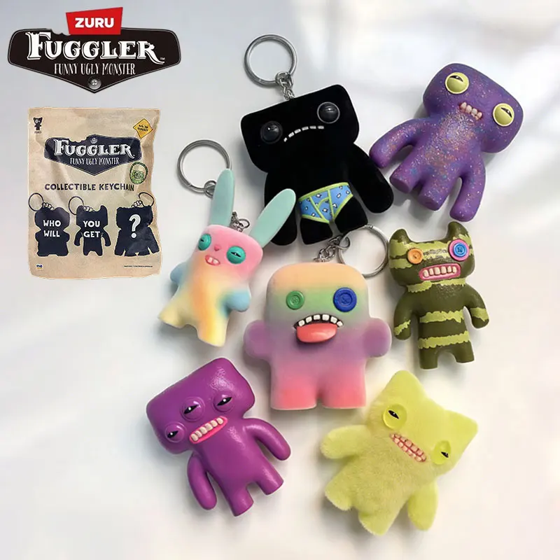 

ZURU Fugglers слепые коробки игрушки брелки кулон забавные уродливые зубные монстры фигурки фигурки загадочные сумки подарки на день рождения