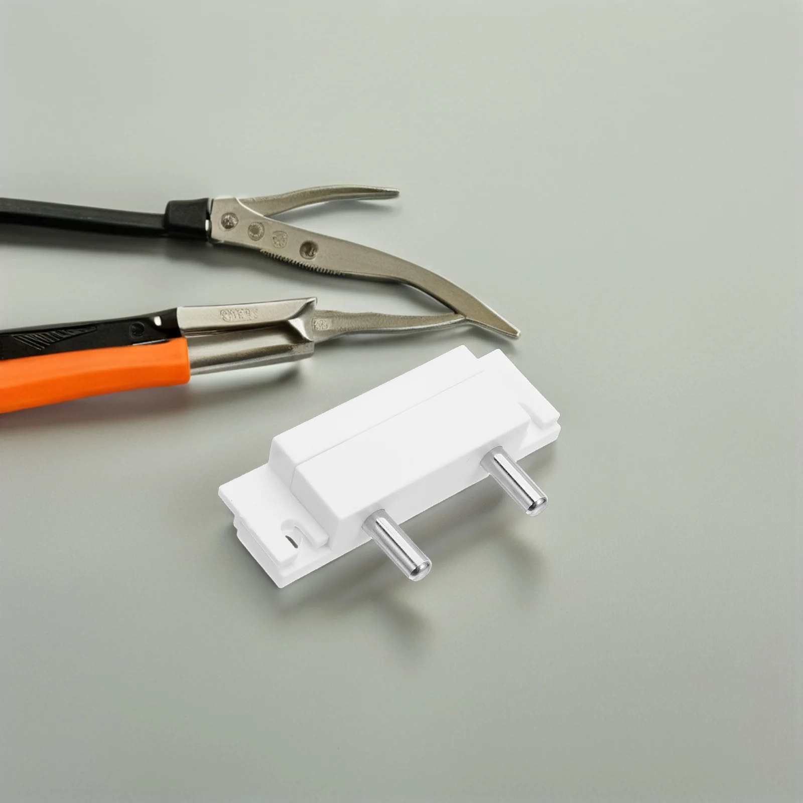 2Pcs Leak Detection Sensor Probe Stainless Steel Water Leak for Home Basement Under Sink Liquid Level