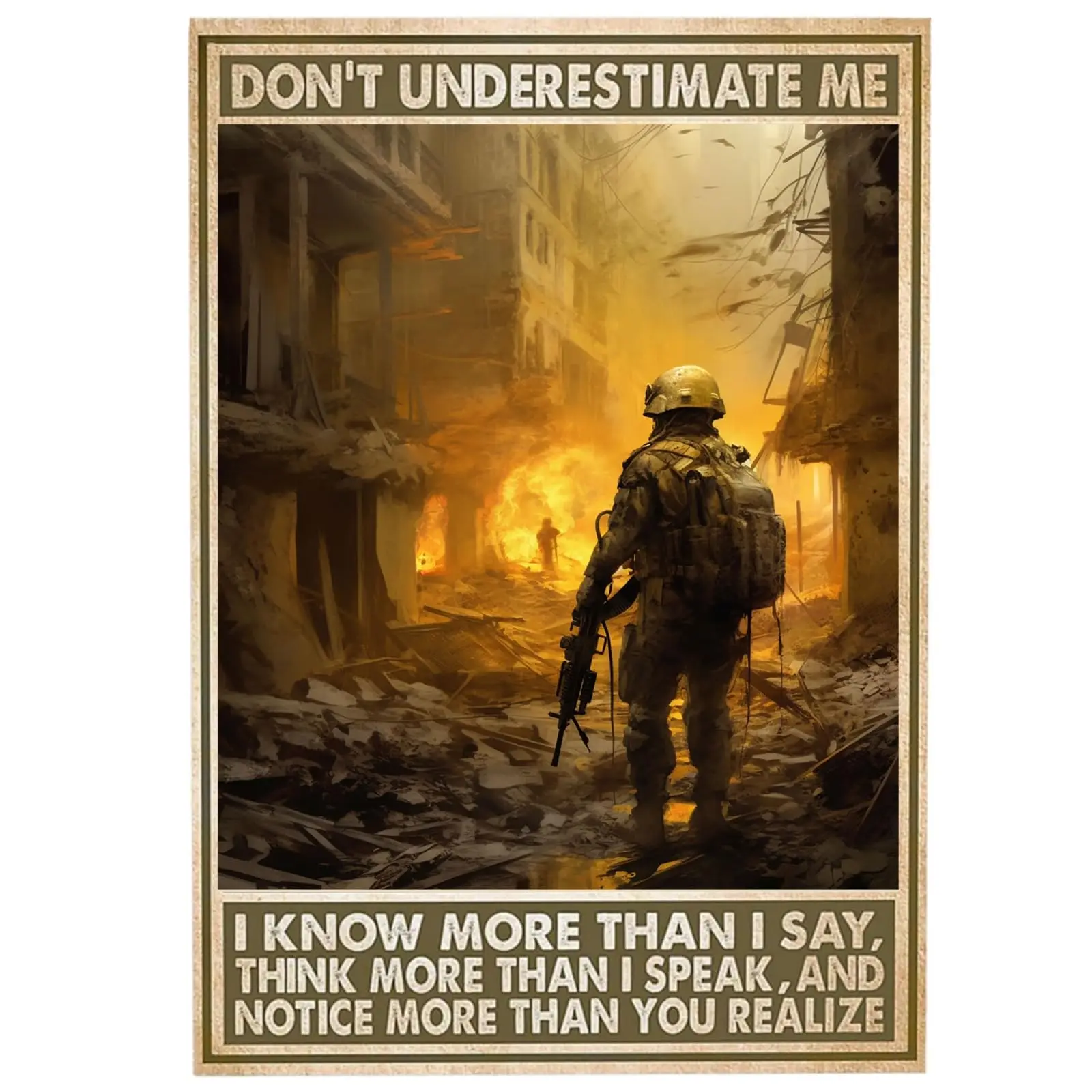 Don;T Underestimate Me I Know More Than I Say Signs 8