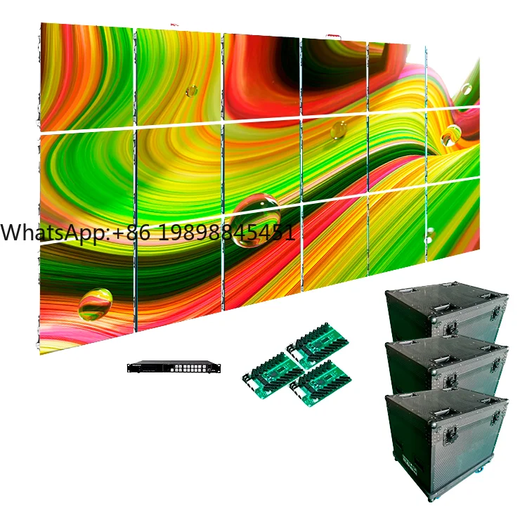 

P2.5 Indoor Fixed LED Display - Front Maintenance Panel for Control Rooms & Conference Halls