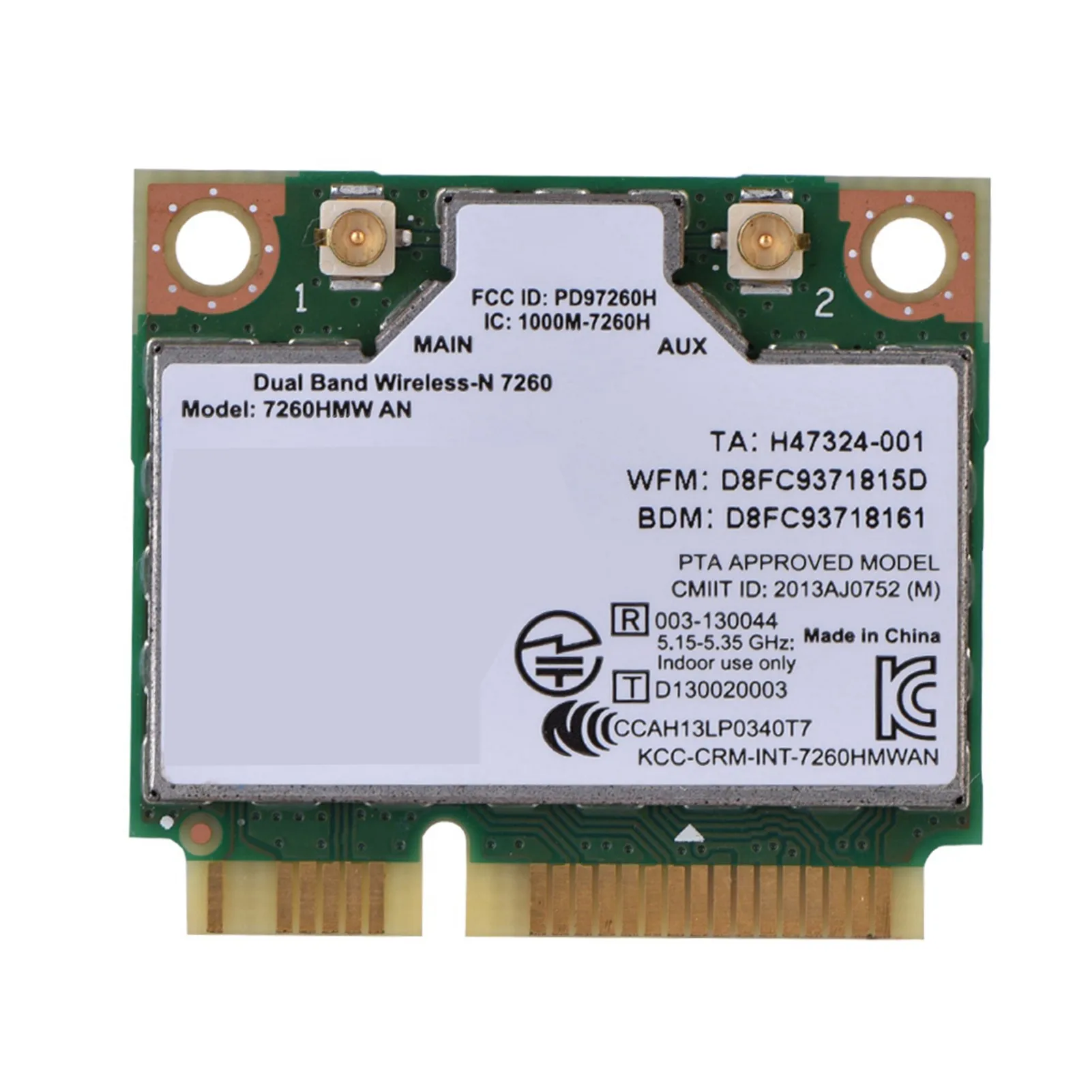 placa-de-rede-sem-fio-intel-7260an-7260hmw-mini-pci-e-300m-bluetooth-40-dual-band