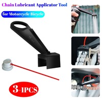 Motorcycle Bicycle Chain Lubricant Applicator Tool Grease Lubrication Kit Chain Luber Oiler Cleaner Motorcycle Bike Maintenance