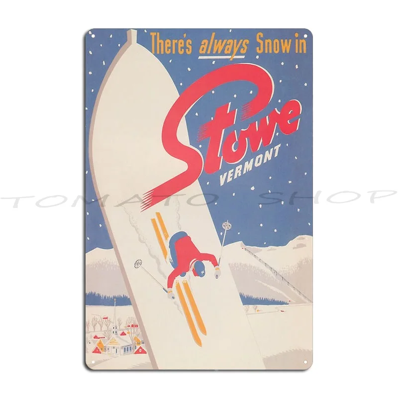 Ski Alta Utah Vintage Ski Travel Metal Signs Cinema Wall Mural Pub Plaques Design Tin Sign Poster