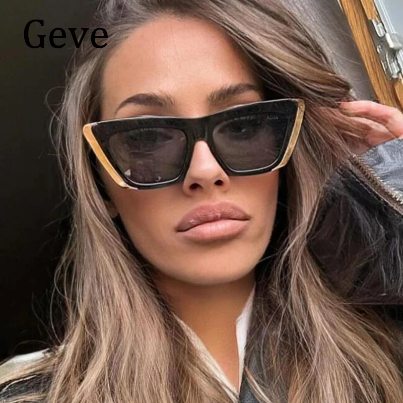 Brand Cat Eye Sunglasses Women Fashion Design Popular Style Small Sun Glasses Luxury Vintage Female Shades UV400 Oculos De Sol